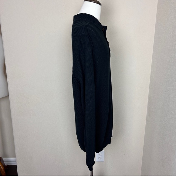 The Normal Brand Mens Button Down Sweater | Baylor Bears | Size XL | Black - Picture 7 of 10